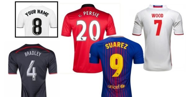 Football Shirt Printing stratford